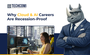 Cloud and AI careers growth concept